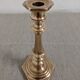 Pair of bronze candlesticks, France late 19th century.