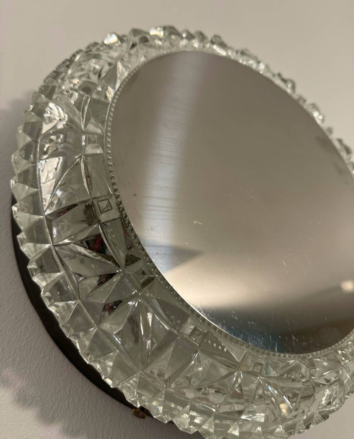 60s mirror glass wall light ceiling lamp