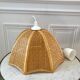 Rattan suspension / petal canning 70s