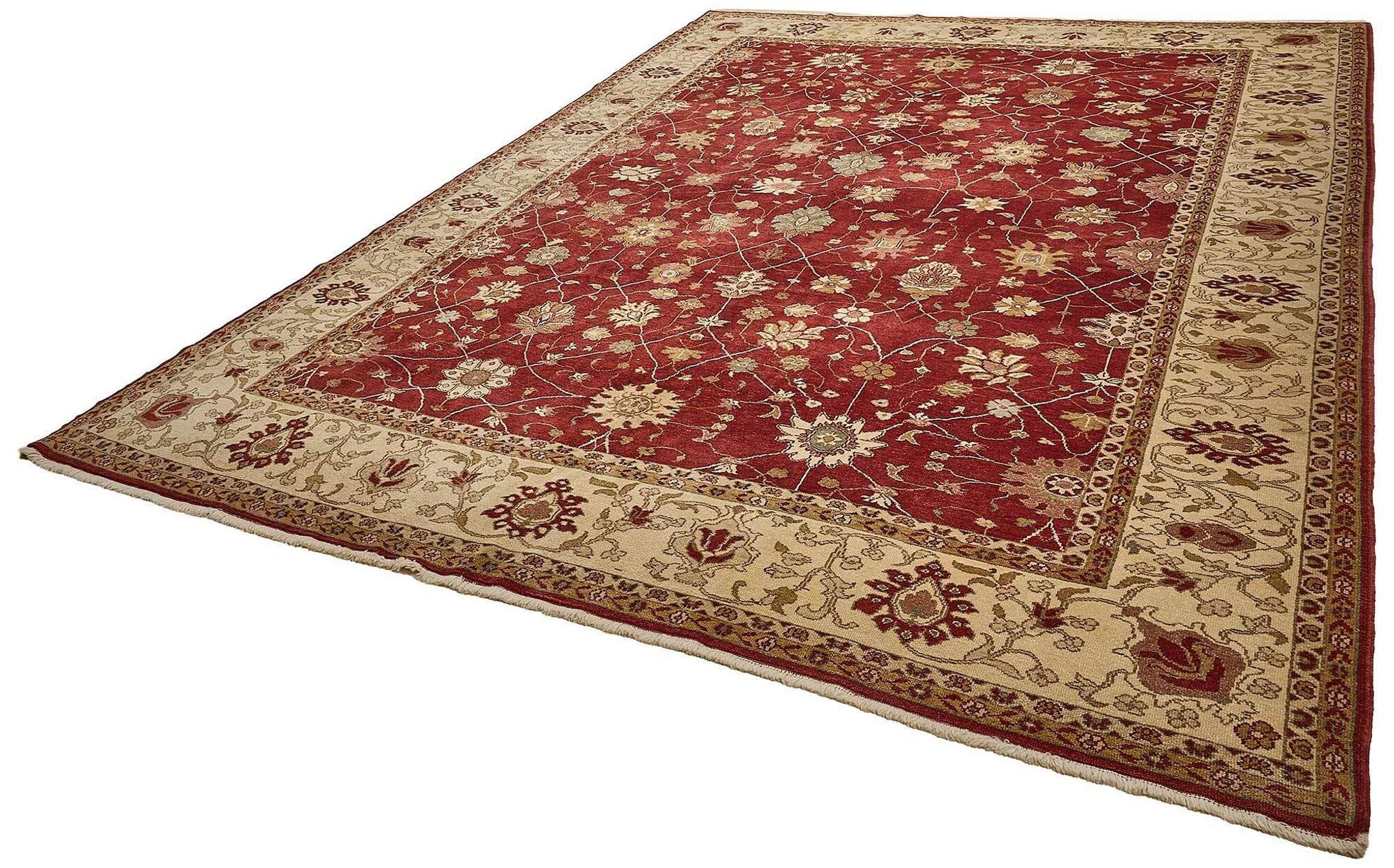 Turkish Handknotted Wool Oushak Rug 310 cm x 415 cm