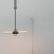 Postmodern Adjustable Lift Ceiling Lamp by Jean-Marc Da Costa for Serien Lighting, 1980s