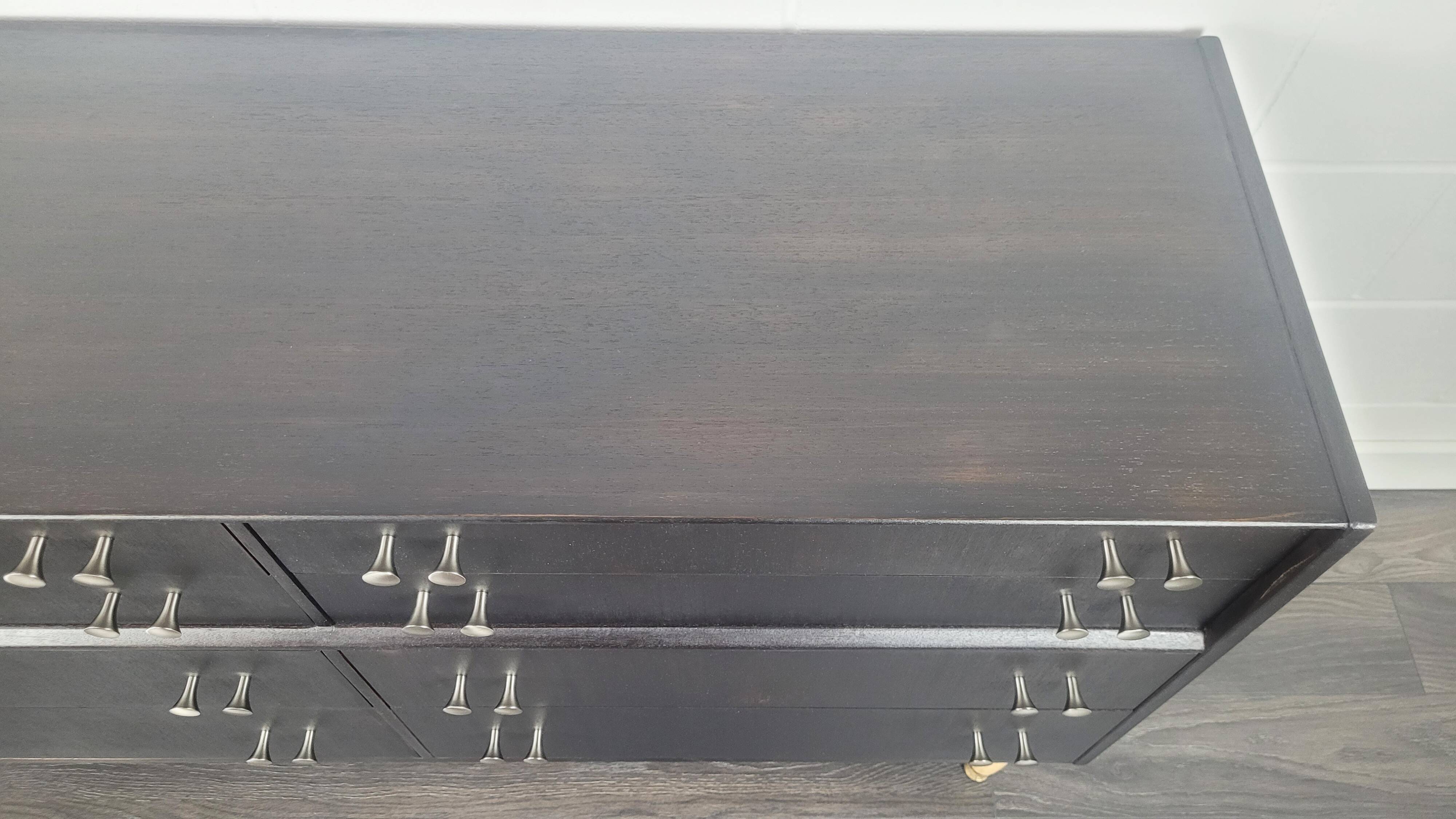 G-Plan Black Double Chest of Drawers, 1960s