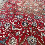 Large vintage Persian carpet tabriz 244x344 cm