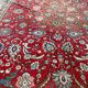 Large vintage Persian carpet tabriz 244x344 cm