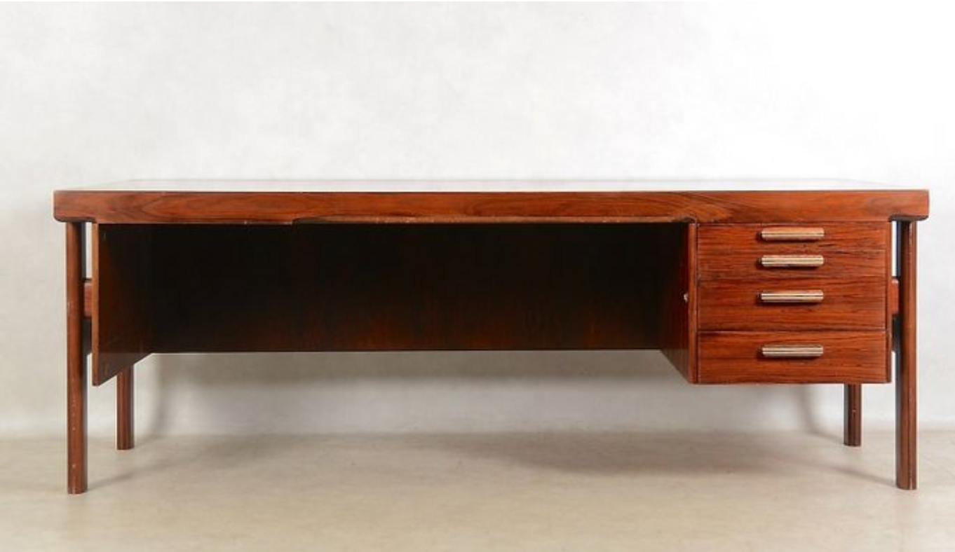Danish No 234 desk by Arne Vodder for Sibast, 1960s