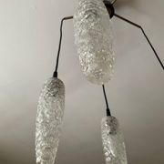 Vintage 5-light chandelier from the 60s