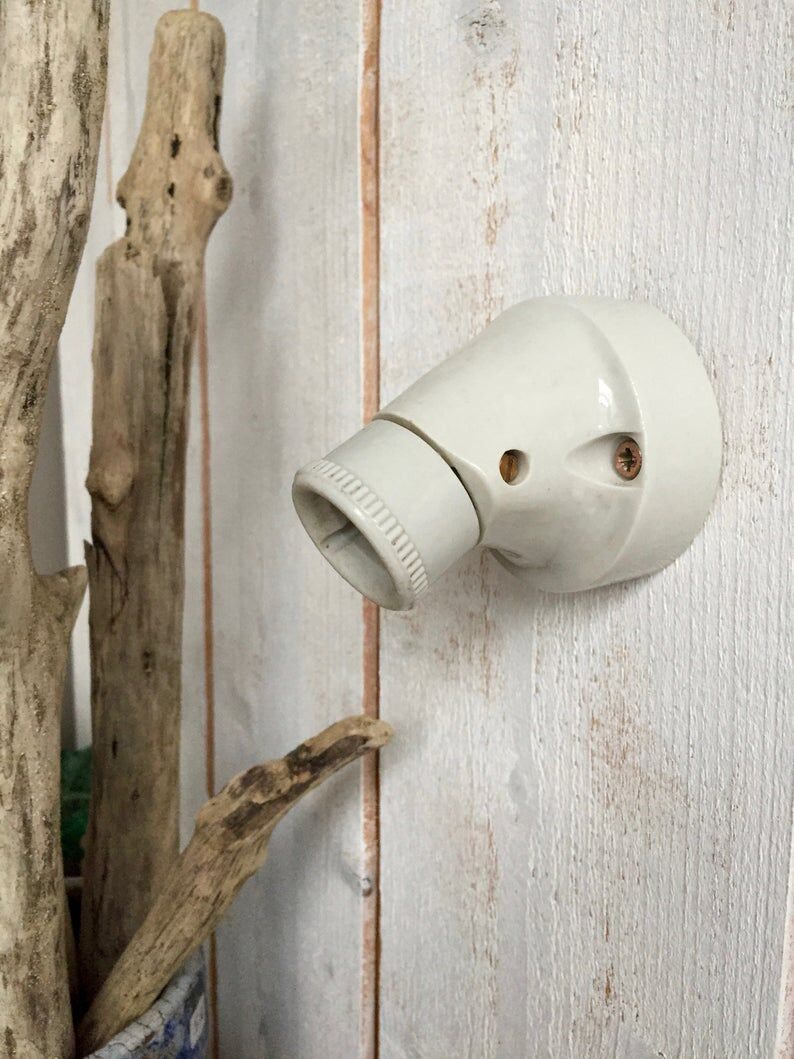 Porcelain wall light