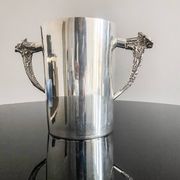 Un secchiello per il ghiaccio placcato in argento ralph lauren