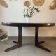 Vintage Baumann table with 2 extensions