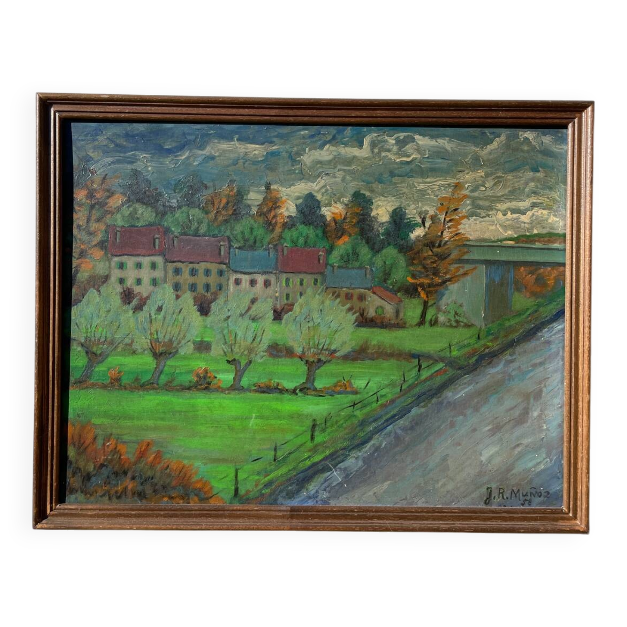 Landscape painting by Jean René Munoz