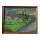 Landscape painting by Jean René Munoz