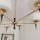 Chandelier 1950 modernist design arlus lunel