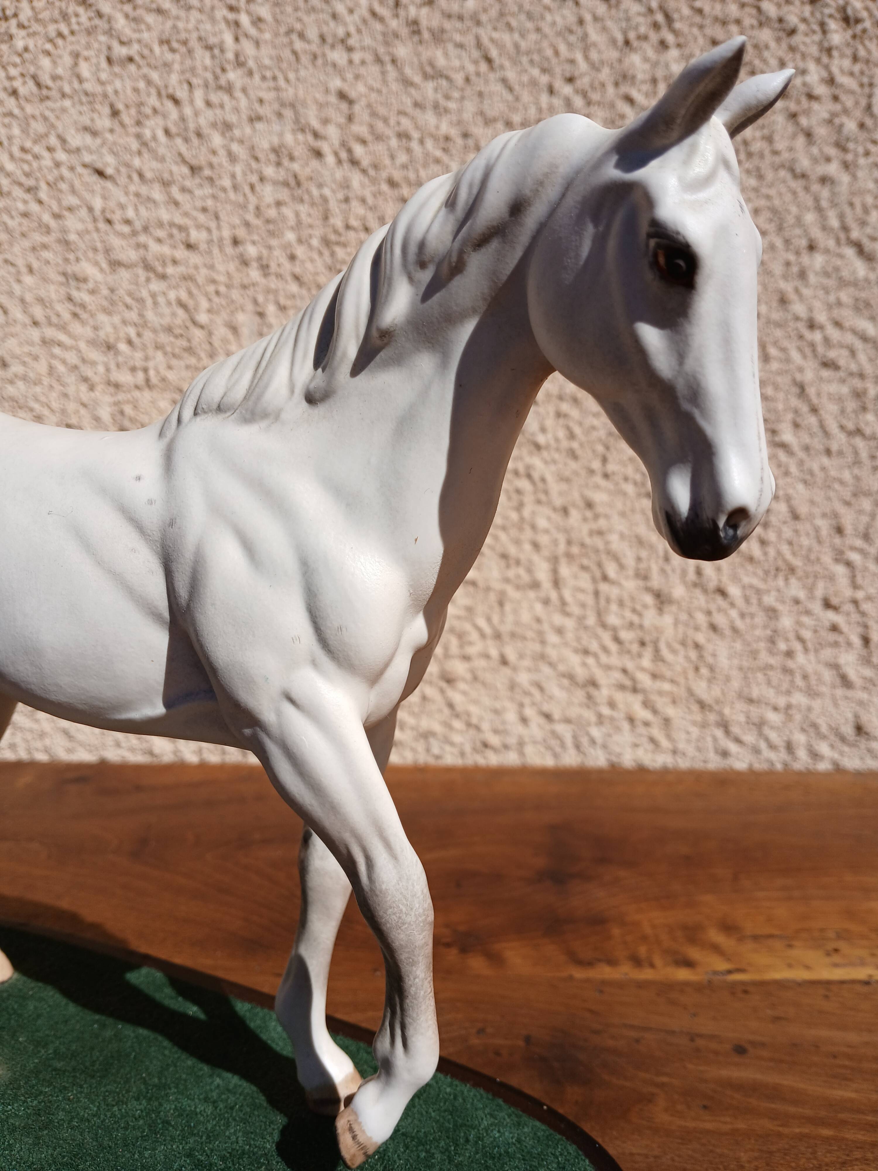 Figurine Cheval Beswick "Desert Orchid" Vintage