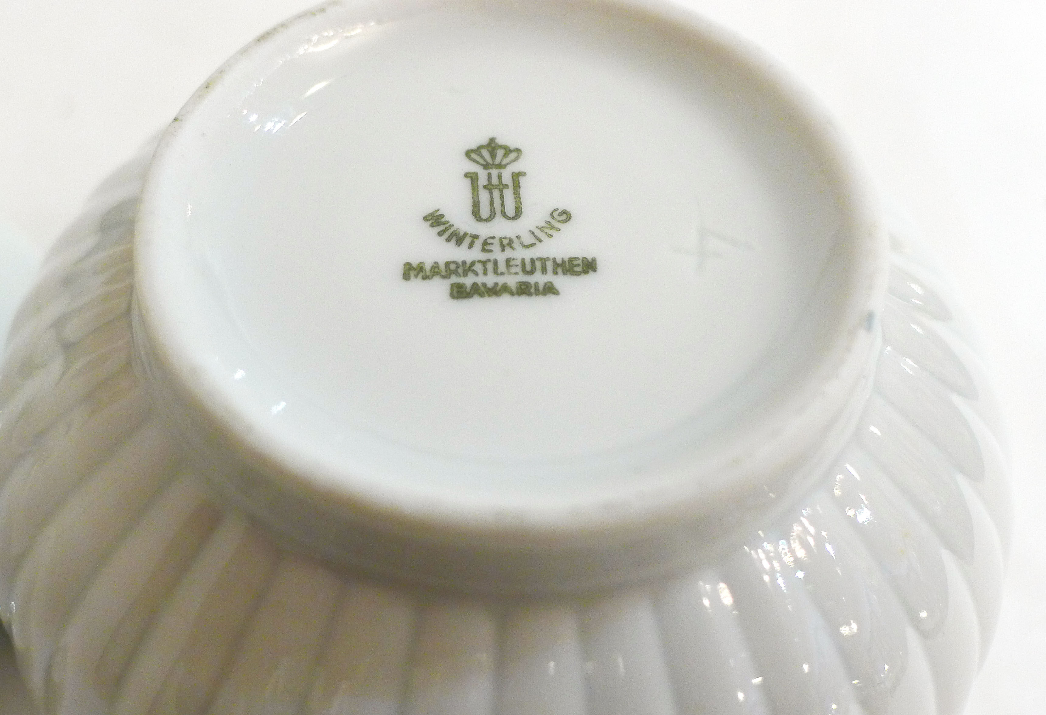 Winterling Marktleuthen porcelain sugar