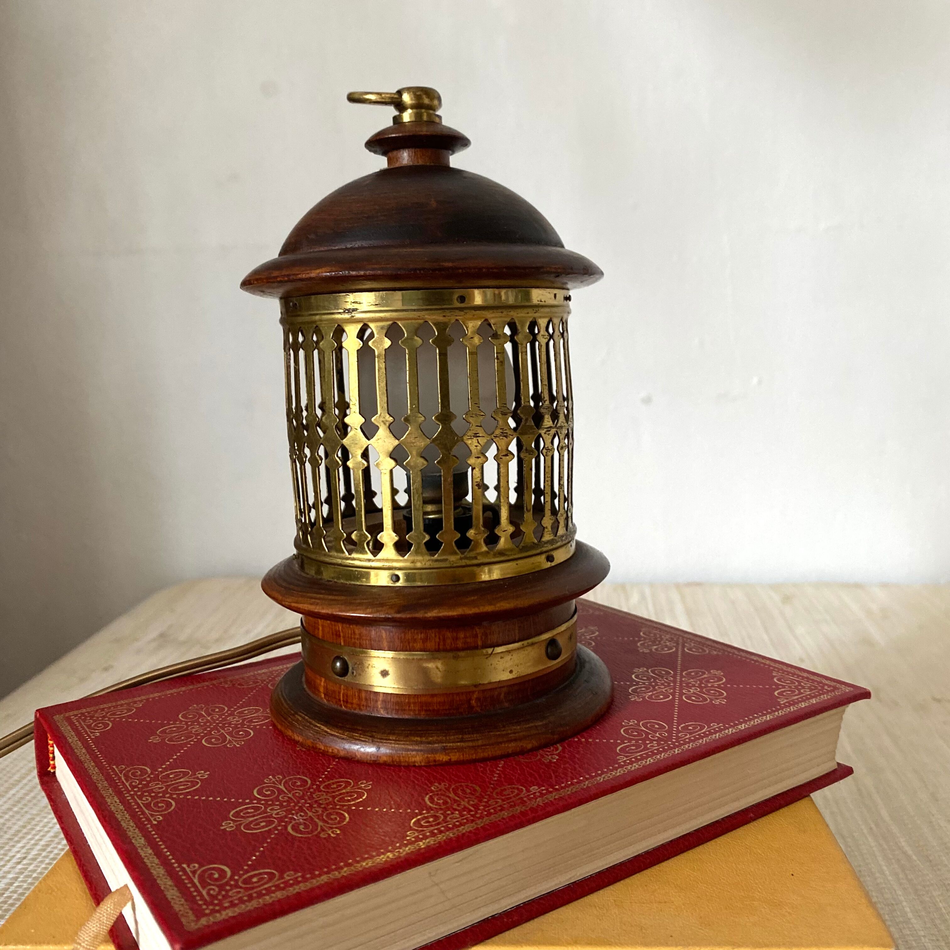 Vintage marine lantern lamp