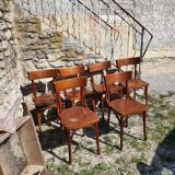 Set of 6 bistro chairs