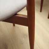 Set of four teak chairs, Danish design, 1960s, designer: H.W. Klein