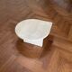 Small vintage Ligne Roset travertine coffee table from the 70s