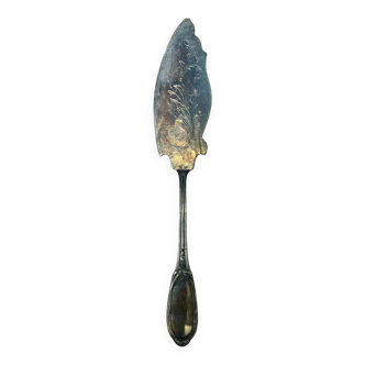 Silver metal pie server