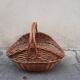 Wicker log basket