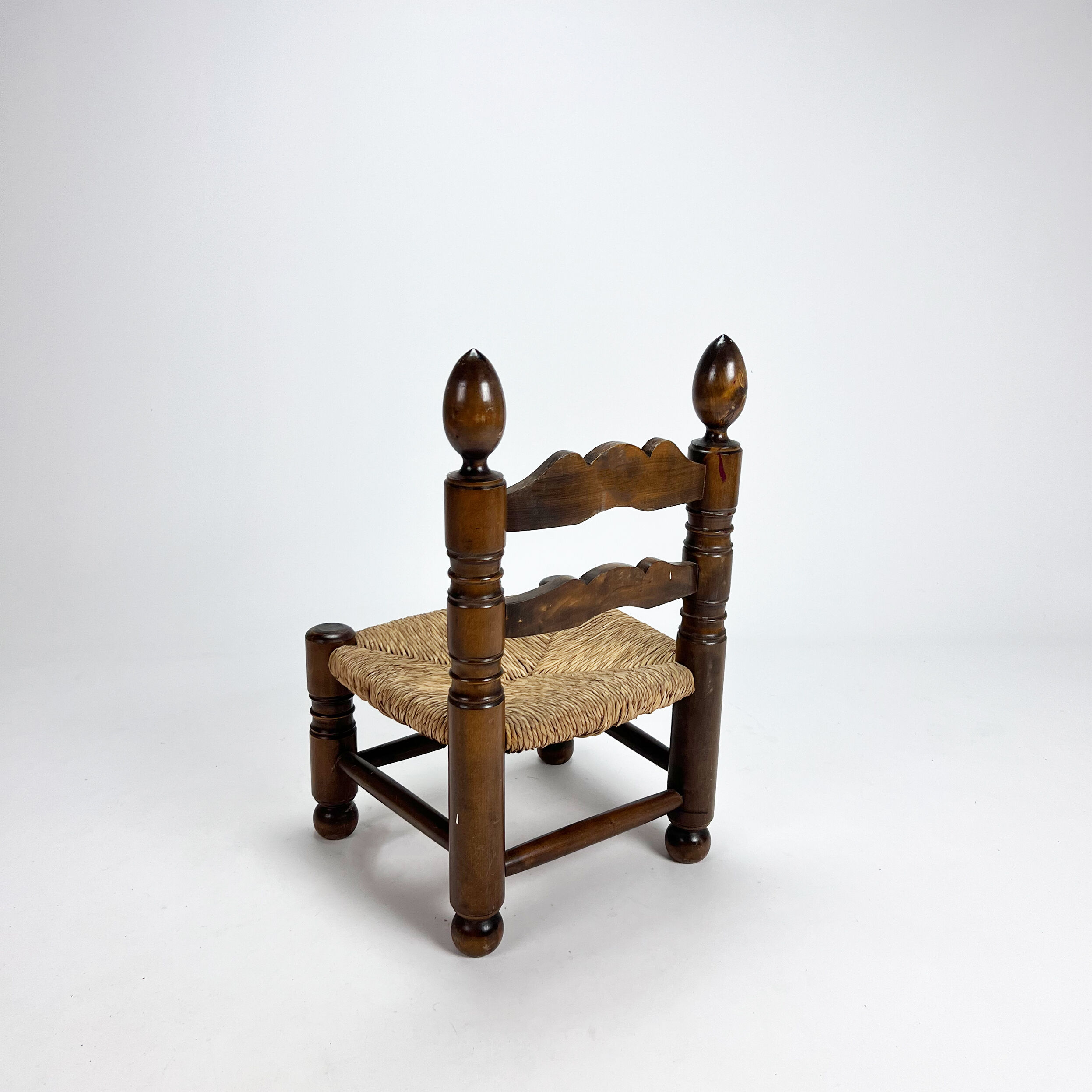 Antique side chair, 1700s