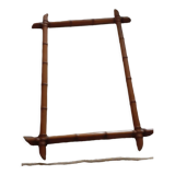 Miroir ancien bambou 51x81cm