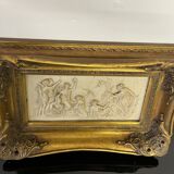 Marble bas-relief, Barbedienne Fondeur, Paris 1859