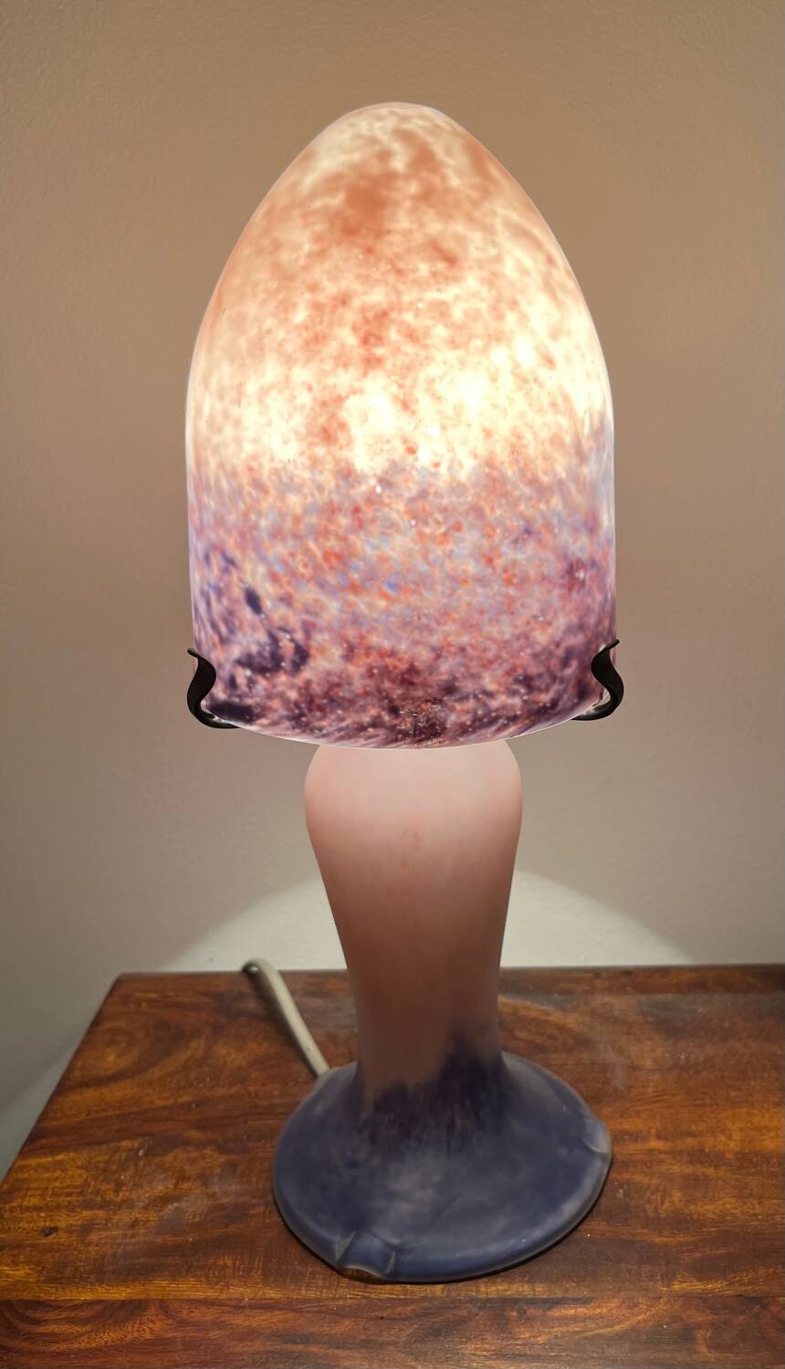 Glass paste lamp “City lights”