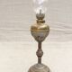 Ancien lampe à essence sur pied bruleur M.B. Maris et Besnard