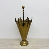 Mid-century design brass umbrella stand , 1970’s