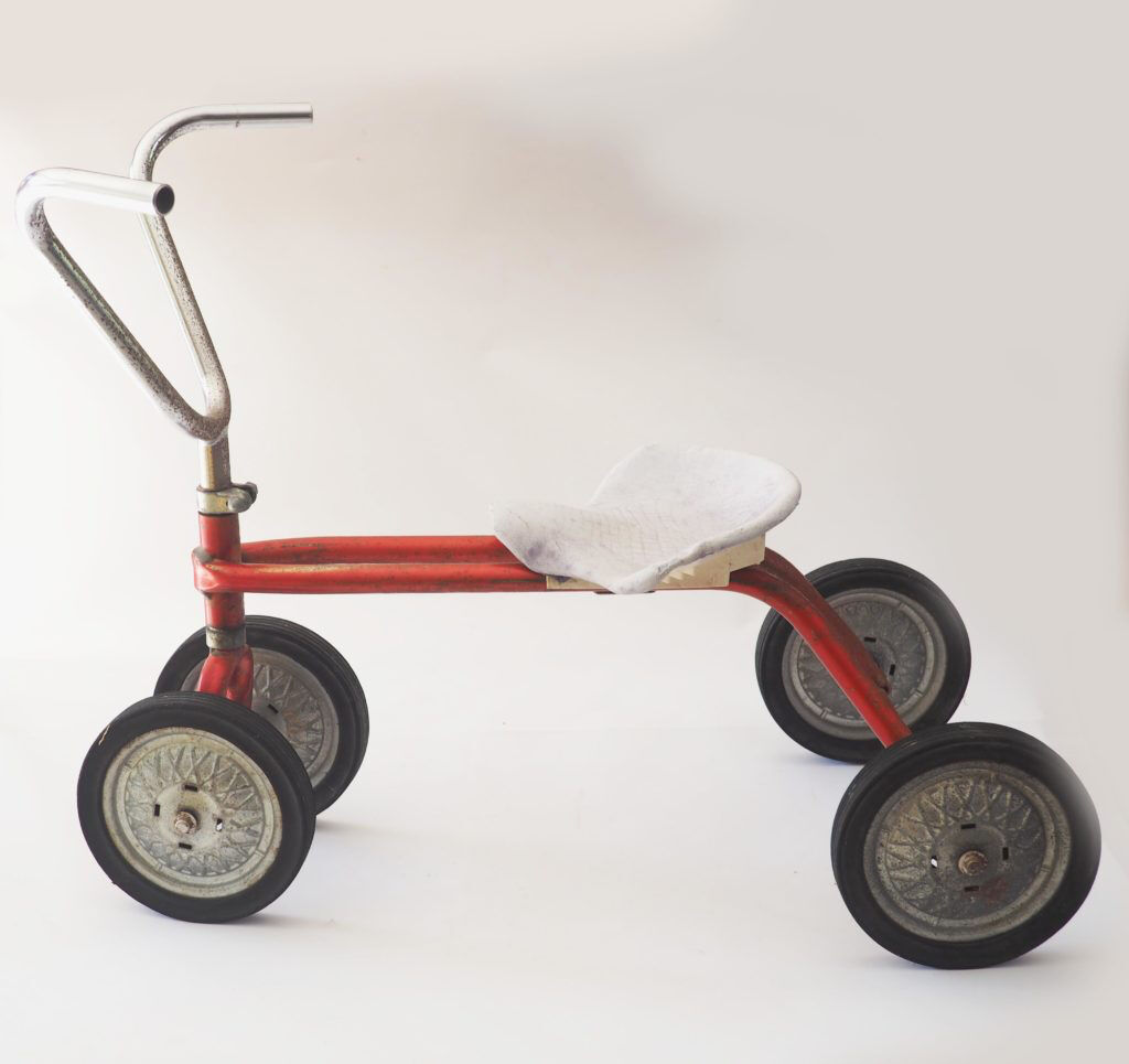 Tricycle draisienne vintage