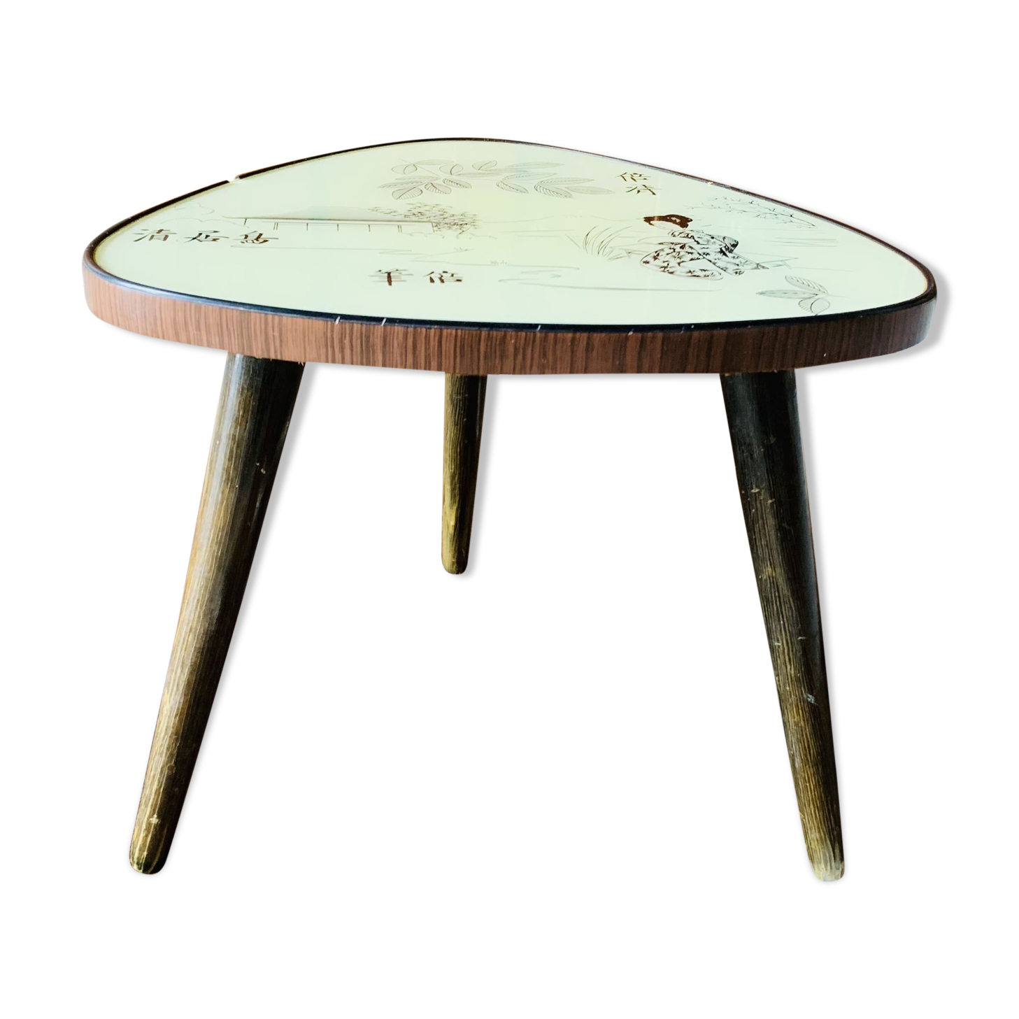 Japanese tripod coffee table