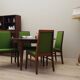 Set of four rosewood chairs, Danish design, 1970s, manufacturer: Dyrlund