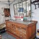 Furniture of trade with drawers