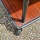 1960s roller service in mahogany and formica fournier paris