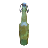 Old green bottle biére & lemonade e. beis la réole