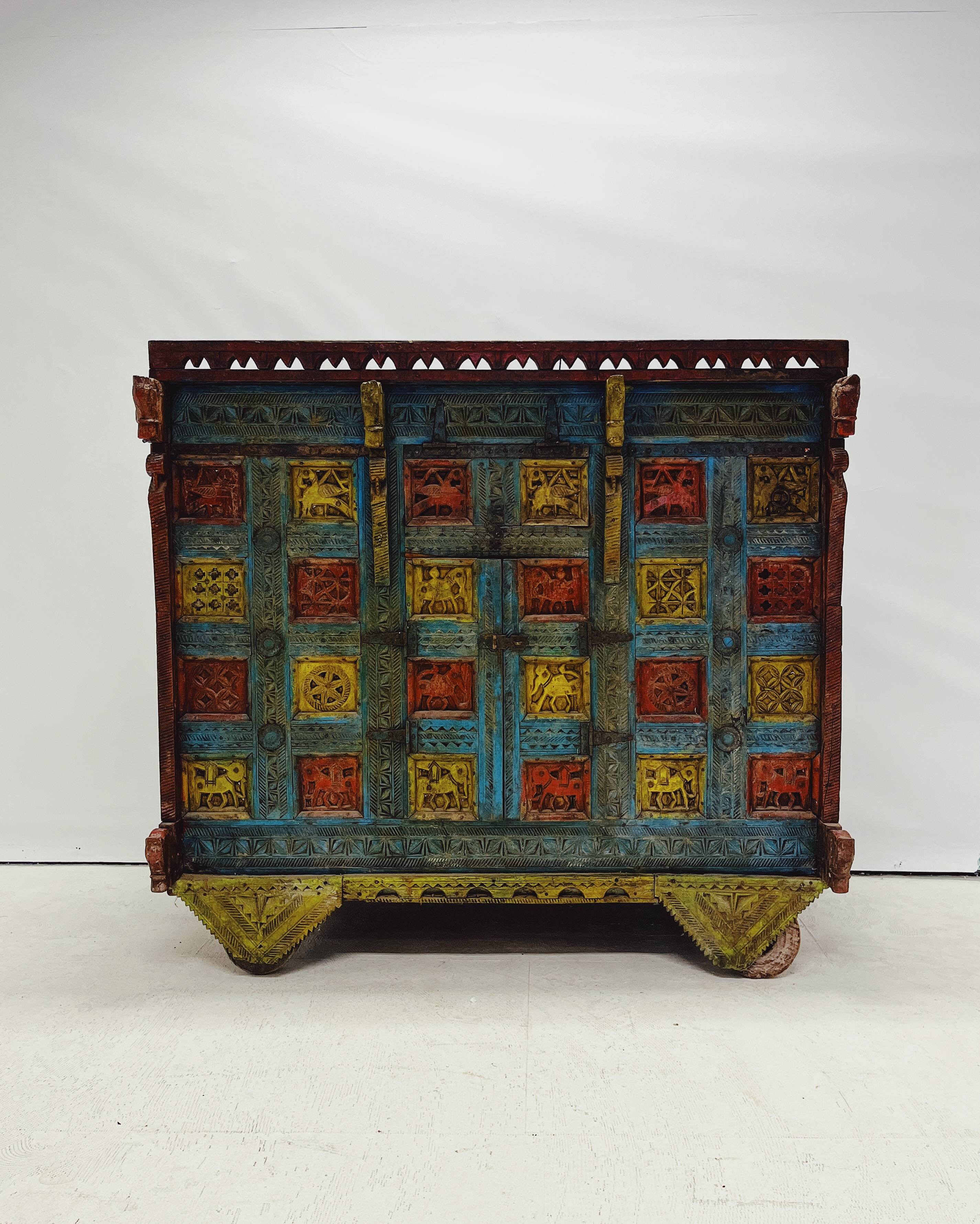Antique Bridal Chest from India