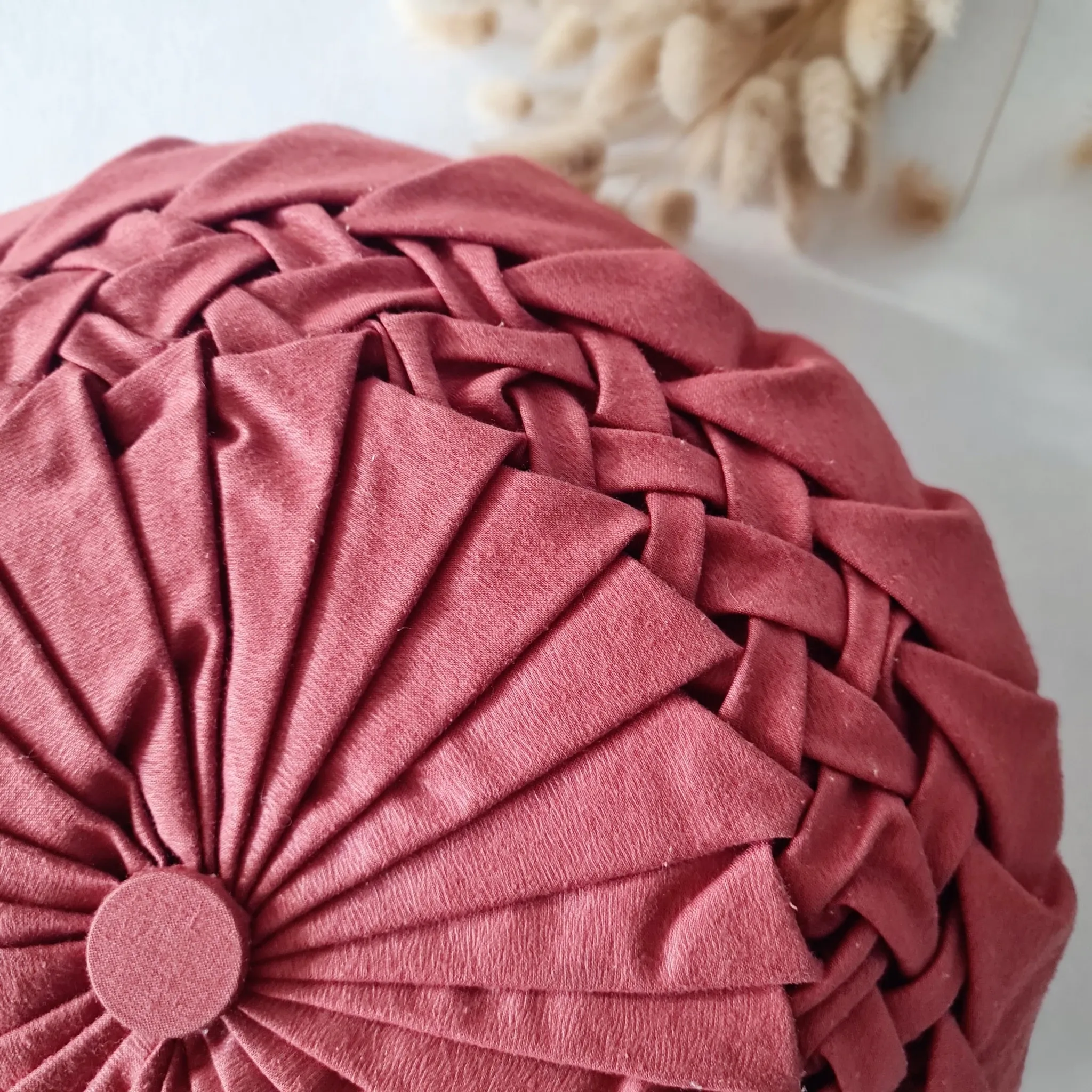 Pleated cushion