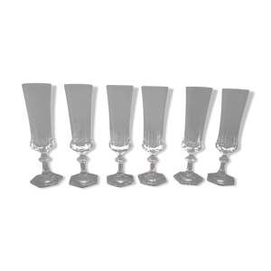 Série de six flûtes