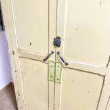 Parisian wardrobe patinated paint