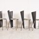Vintage dining chairs by Frans Van Praet, set of 4