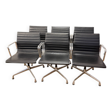 8 Aluminium Chairs EA