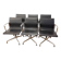 8 Aluminium Chairs EA