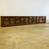 Workshop chest of drawers with authentic drawers
