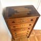 Chiffonnier Art déco à six tiroirs en bois vers 1930