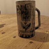 Set of 2 pots and 1 ceramic mug by Gustave RAYNAUD