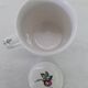 Mug, rose bush decor cup with lid and tea infuser