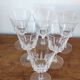 Lot verre à pied rétro vintage