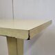 Table de bistrot vintage en formica & acier 1950