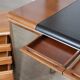 Hans Von Klier For Skipper Executive Desk And Credenza, Italy, 1970s